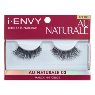 CÍLIOS POSTIÇOS KISS I-ENVY - AU NATURALE 03 - 1 PAR