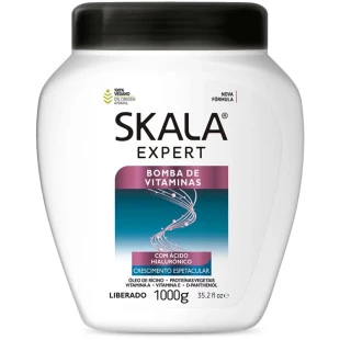 MÁSCARA CAPILAR SKALA 1KG - BOMBA DE VITAMINAS S.O.S