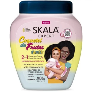 MÁSCARA CAPILAR SKALA 1KG - COQUETEL DE FRUTAS