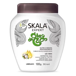 MÁSCARA CAPILAR SKALA 1KG - ÓLEO DE COCO