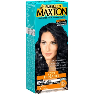 COLORAÇÃO MAXTON KIT 1.7 - PRETO AZULADO