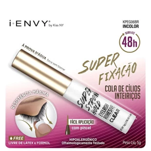 COLA DE CÍLIOS I-ENVY 5G - INCOLOR - 48 HORAS
