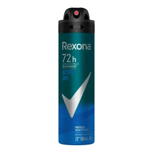 DESODORANTE AEROSOL REXONA MEN 150ML - ACTIVE DRY