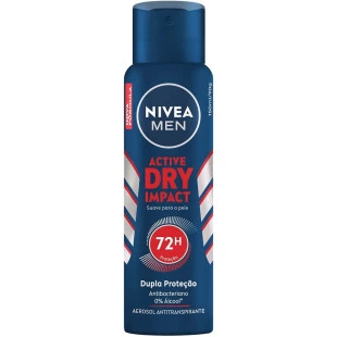 DESODORANTE AEROSOL NÍVEA MEN 150ML - DRY IMPACT