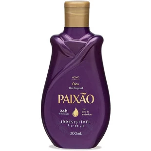ÓLEO CORPORAL DE AMÊNDOAS PAIXÃO 200ML - IRRESISTÍVEL
