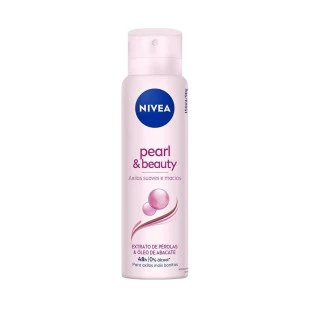 DESODORANTE AEROSOL NÍVEA 150ML - PEARL & BEAUTY