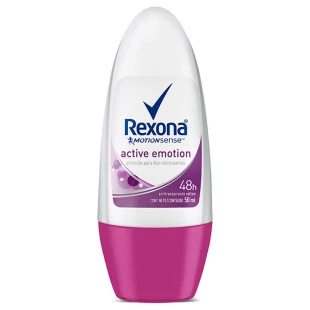 DESODORANTE ROLL-ON REXONA 50ML - ACTIVE EMOTION