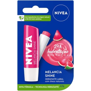 PROTETOR LABIAL HIDRATANTE NÍVEA 4,8G - MELANCIA SHINE