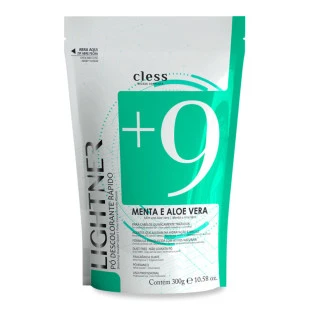 PÓ DESCOLORANTE LIGHTNER 300G MENTA E ALOE VERA