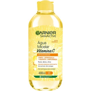 ÁGUA MICELAR GARNIER 400ML - SKIN ACTIVE - ANTIOLEOSIDADE