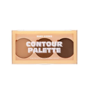 PALETA RUBY KISSES - CONTORNO EM PÓ - DARK MEDIUM
