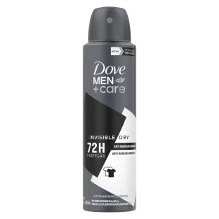 DESODORANTE AEROSOL DOVE MEN 150ML - INVISIBLE DRY