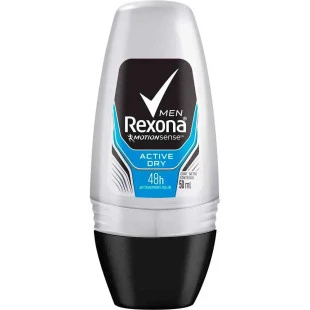 DESODORANTE ROLL-ON REXONA MEN 50ML - ACTIVE DRY