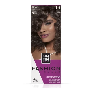 COLORACAO YAMA FASHION COLOR 5.0 - CASTANHO CLARO