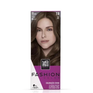 COLORACAO YAMA FASHION COLOR 7.0 - LOURO