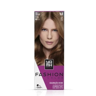 COLORACAO YAMA FASHION COLOR 9.0 - LOURO MUITO CLARO