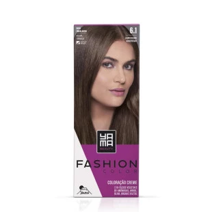 COLORACAO YAMA FASHION COLOR 6.1 - LOURO ESCURO ACINZENTADO