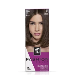 COLORACAO YAMA FASHION COLOR 7.1 - LOURO ACINZENTADO