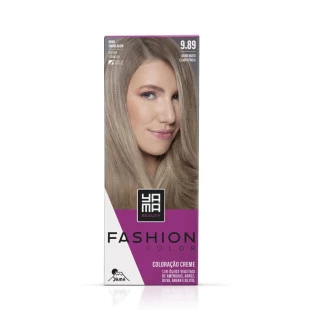 COLORACAO YAMA FASHION COLOR 9.89 - LOURO MUITO CLARO PEROLA