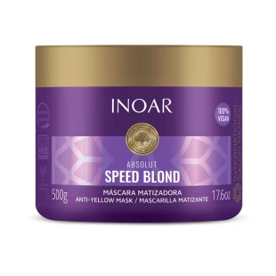 MASCARA CAPILAR INOAR 500G - ABSOLUT SPEED BLOND