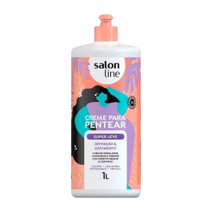 CREME PARA PENTEAR SALON LINE 1 LITRO - SUPER CONTROLE