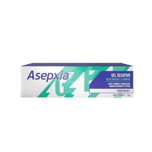 GEL SECATIVO FACIAL ASEPXIA 15G SECA CRAVOS E ESPINHAS