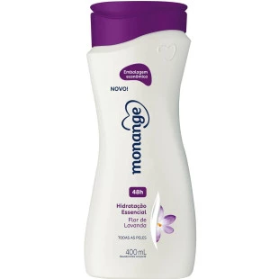 HIDRATANTE CORPORAL MONANGE 400ML - FLOR DE LAVANDA