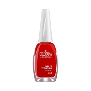 ESMALTE COLORAMA CREMOSO - TAPETE VERMELHO