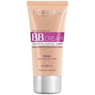 BASE BB CREAM LOREAL 5X1 - FPS 20 - MORENA