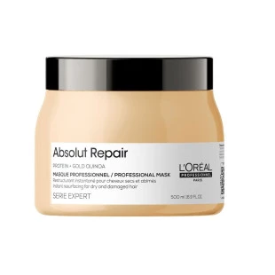 MASCARA CAPILAR LOREAL EXPERT 500G - ABSOLUT REPAIR GOLD QUINOA + PROTEIN