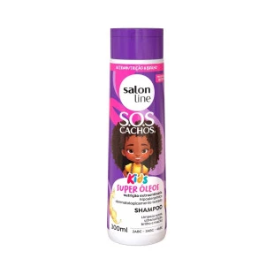 SHAMPOO SALON LINE 300ML - SOS CACHOS KIDS - SUPER ÓLEOS