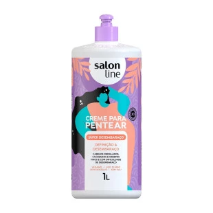 CREME PARA PENTEAR SALON LINE 1 LITRO - SUPER DESEMBARAÇO