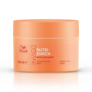 MASCARA CAPILAR WELLA INVIGO 150ML - NUTRI ENRICH - GOJI BERRY
