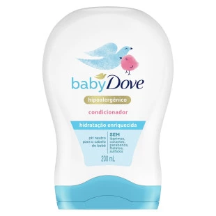 CONDICIONADOR DOVE BABY 200ML - HIDRATAÇÃO ENRIQUECIDA