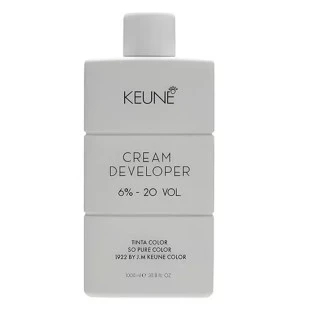 LOÇÃO OXIDANTE KEUNE 1 LITRO - 20 VOLUMES - DEVELOPER 6%