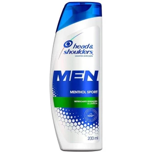 SHAMPOO HEAD & SHOULDERS 200ML MENTHOL SPORT
