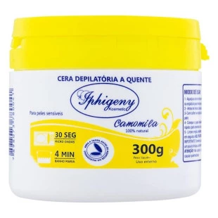 CERA DEPILATÓRIA IPHIGENY 300G CAMOMILA