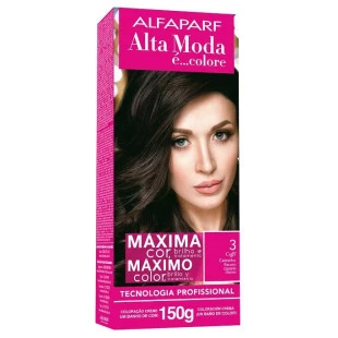 COLORAÇÃO ALTA MODA - È COLORE KIT - 3.0 - CASTANHO ESCURO
