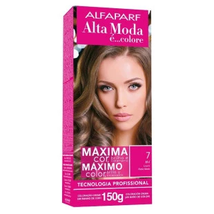 COLORAÇÃO ALTA MODA - È COLORE KIT - 7.0 - LOURO