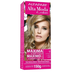 COLORAÇÃO ALTA MODA - È COLORE KIT - 9.0 - LOURO CLARISSIMO