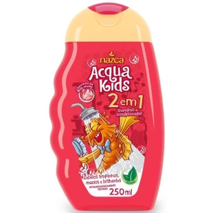 SHAMPOO NAZCA 250ML ACQUA KIDS - 2EM1 MILK SHAKE