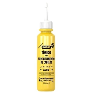 TÔNICO CAPILAR GOTA DOURADA 100ML - ALHO