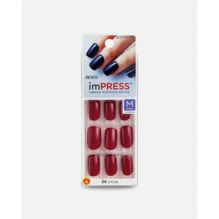UNHA POSTIÇA KISS IMPRESS - MESSAGE ME - AUTOCOLANTES - 24UN