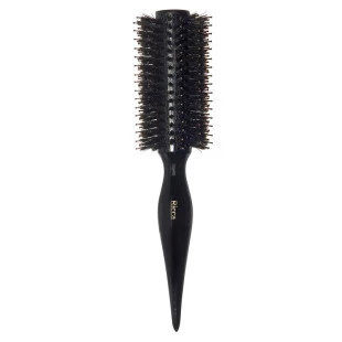ESCOVA PARA CABELO RICCA - 36MM - MADEIRA BLACK PORCUPINE - ref 1398