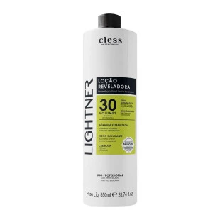 ÁGUA OXIGENADA LIGHTNER 850ML - 30 VOLUMES