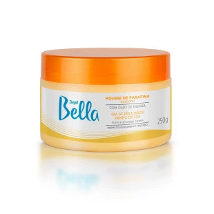PARAFINA MOUSSE DEPIL BELLA 250G ÓLEO DE MANGA