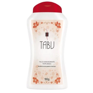 TALCO DESODORANTE TABU 100G - TRADICIONAL