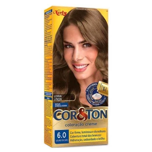 COLORAÇÃO COR E TON 6.0 - LOURO ESCURO