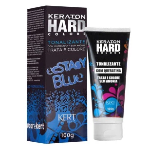 TONALIZANTE KERATON 100G HARD COLORS - ECSTASY BLUE