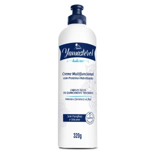 CREME CAPILAR YAMA 320G YAMASTEROL - MULTIFUNCIONAL PROTEINA HIDROLISADA